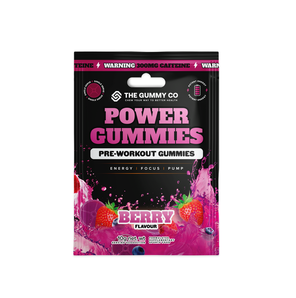 TGC POWER GUMMIES - VENDING Single Serve / BERRY
