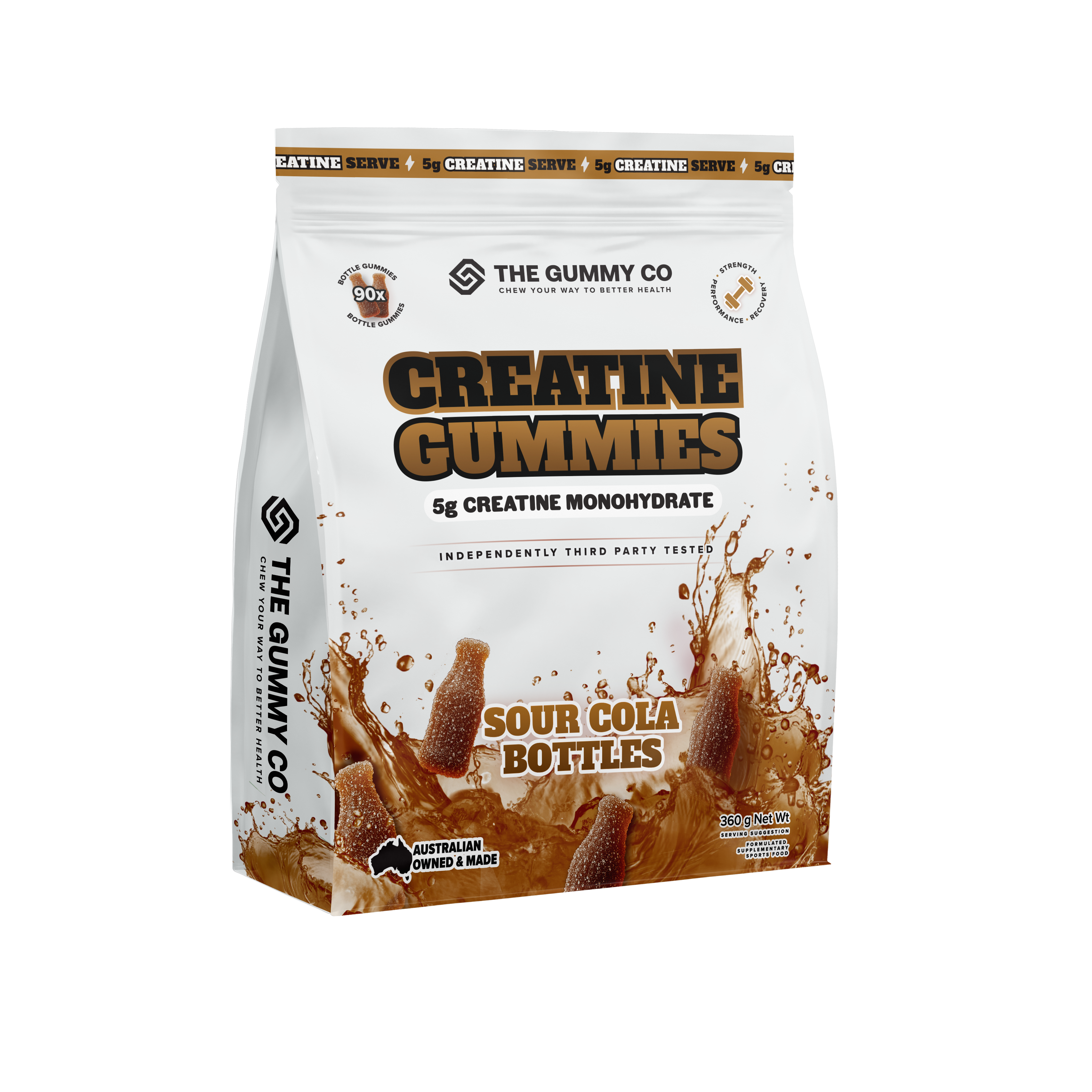Creatine Gummies - 30 Serve - Sour Cola