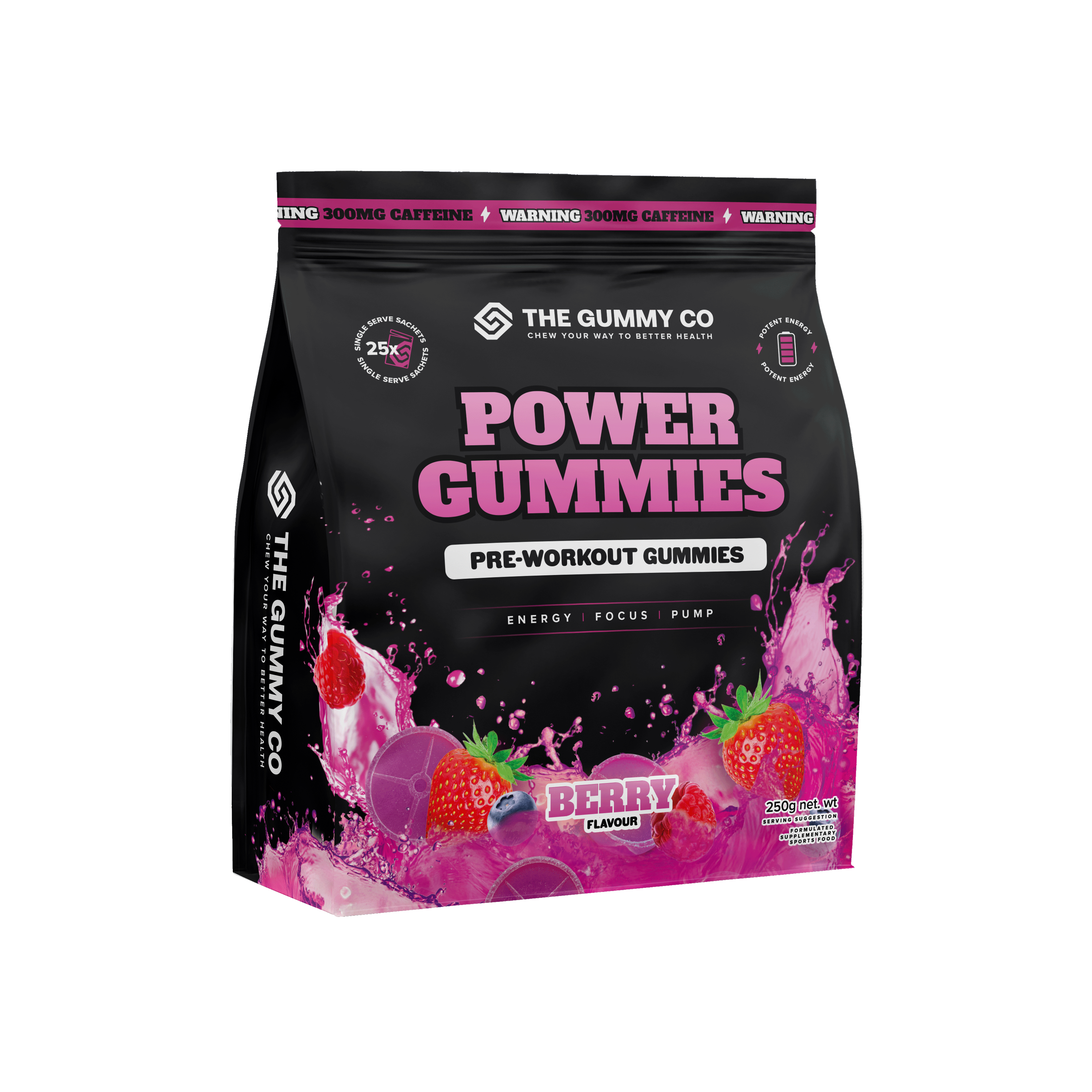 Power Gummies - 25 Serve - Berry