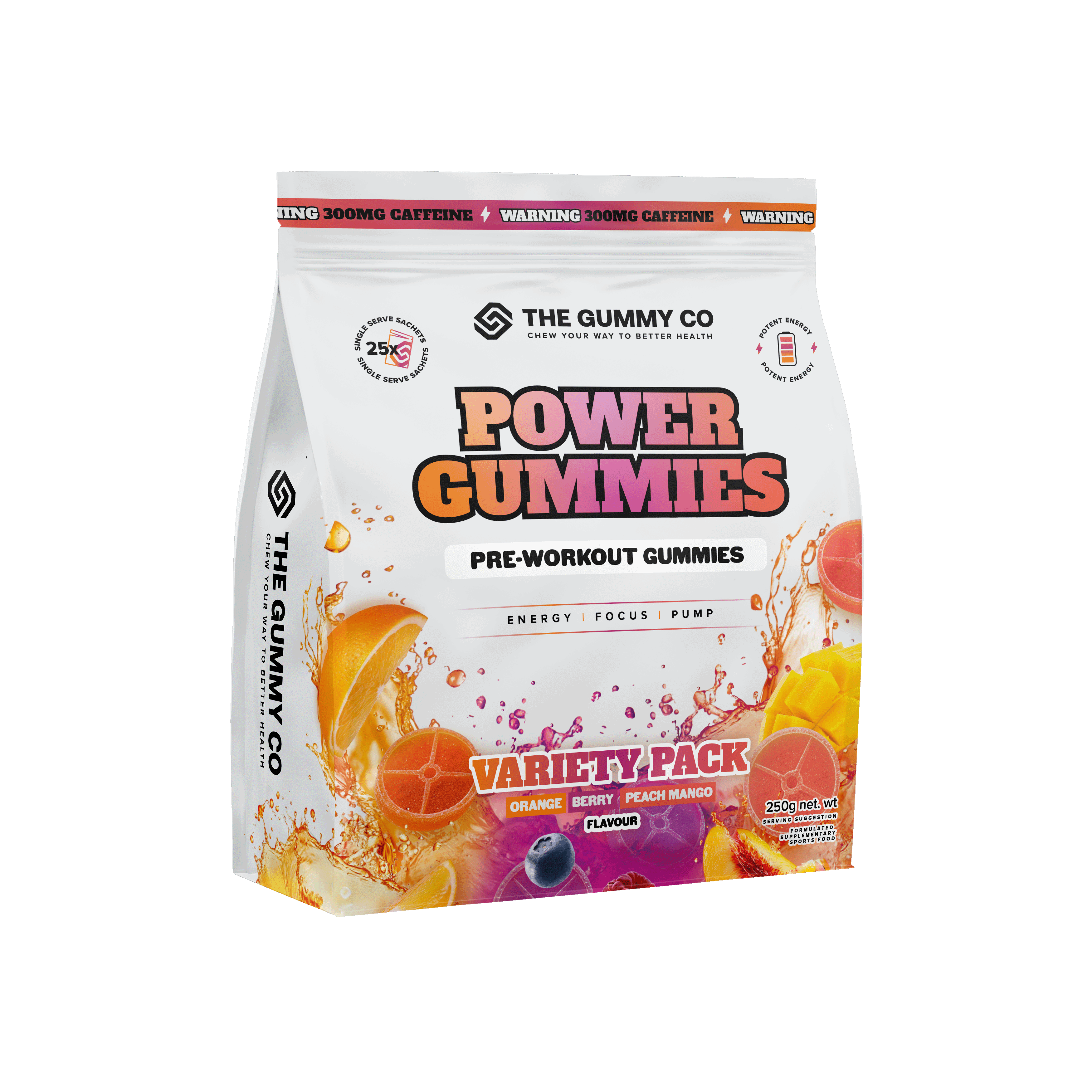 Power Gummies - 25 Serve - Variety Pack