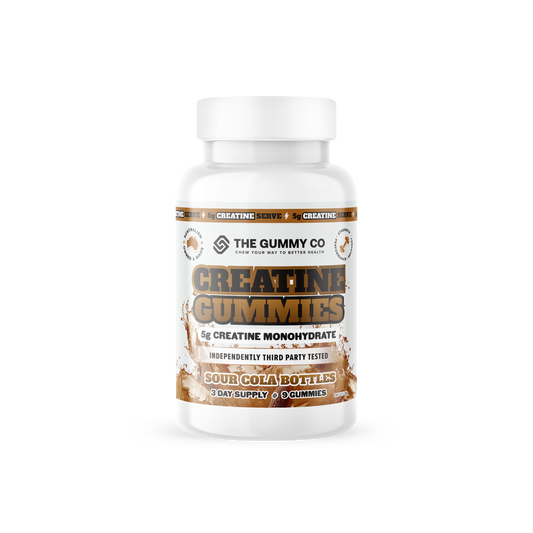 TGC CREATINE GUMMIES 3 Serve / SOUR COLA BOTTLES