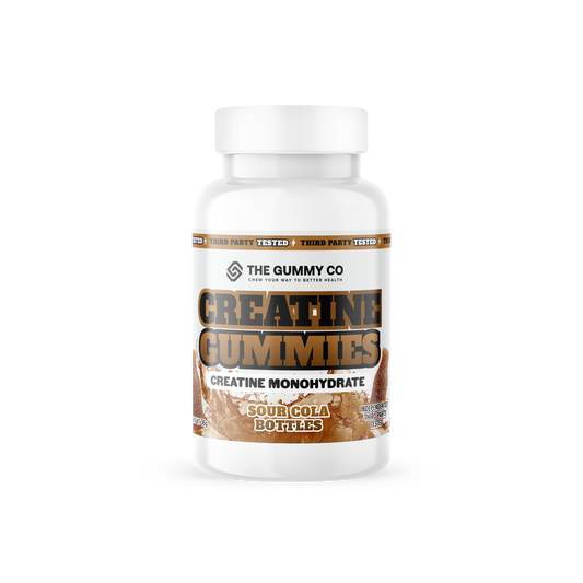 TGC CREATINE GUMMIES / SOUR COLA BOTTLES