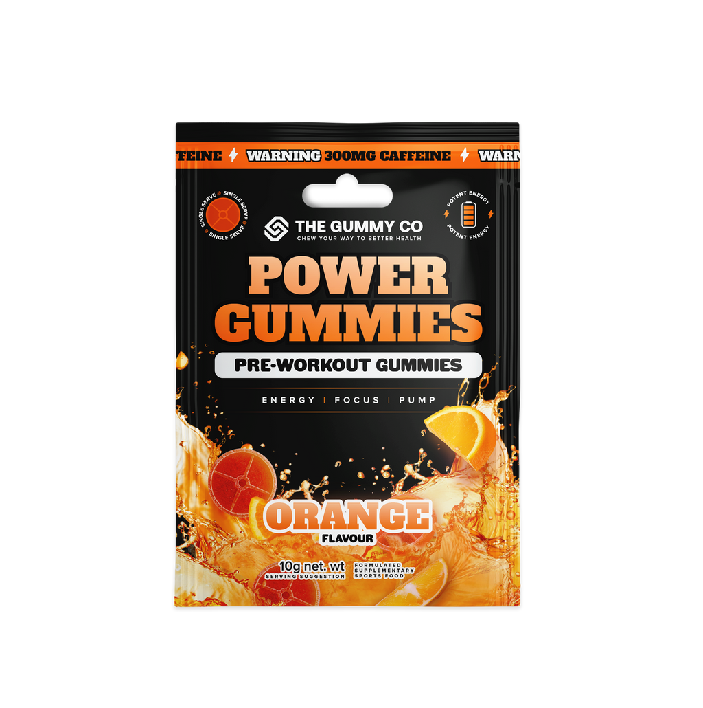 TGC POWER GUMMIES - VENDING Single Serve / ORANGE